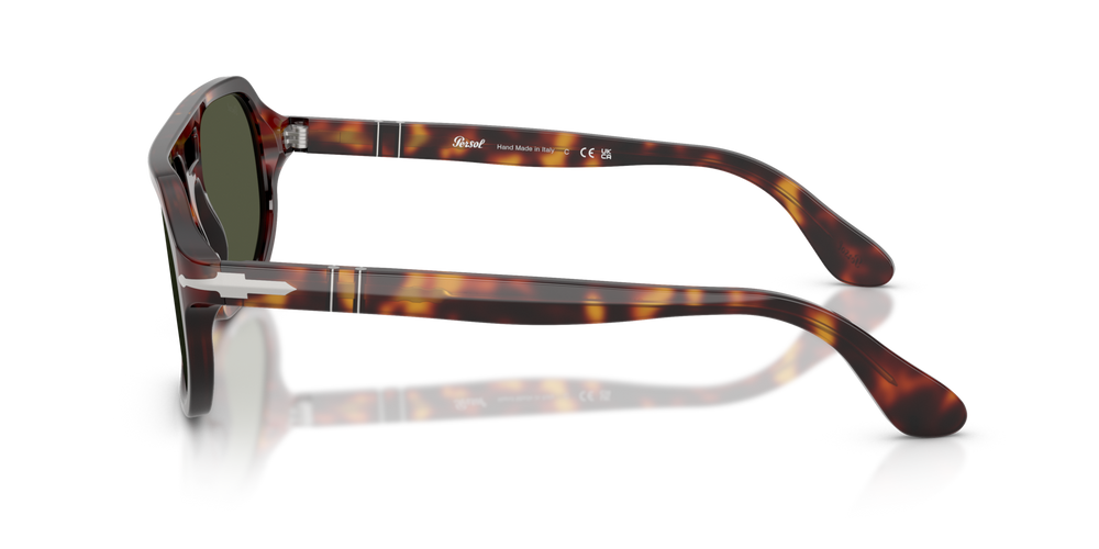 Persol PO3393S - Guido with Havana Frame and Green Lenses - Image 4