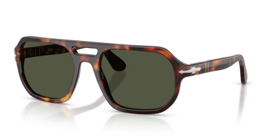 Persol PO3393S - Guido with Havana Frame and Green Lenses - Image 1