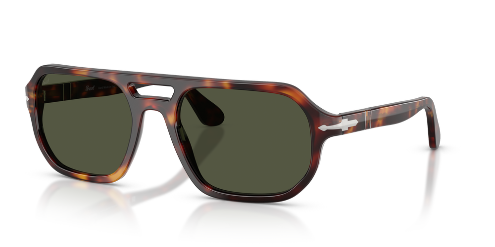 Persol PO3393S - Guido con Montatura Havana e Lenti Verde - Immagine 1