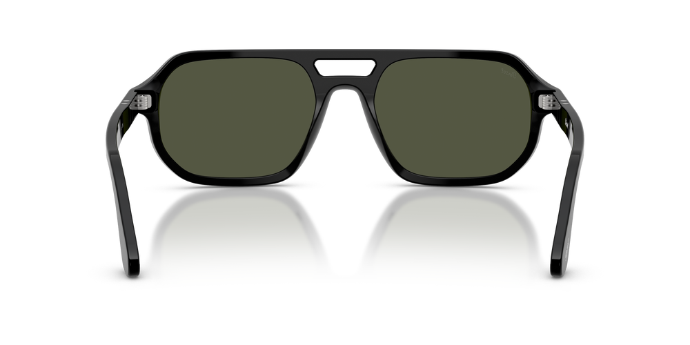 Persol PO3393S - Guido avec Monture Noir et Verres Vert - Image 5