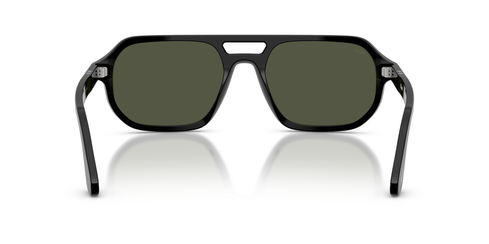 Persol PO3393S - Guido with Black Frame and Green Lenses - Image 5