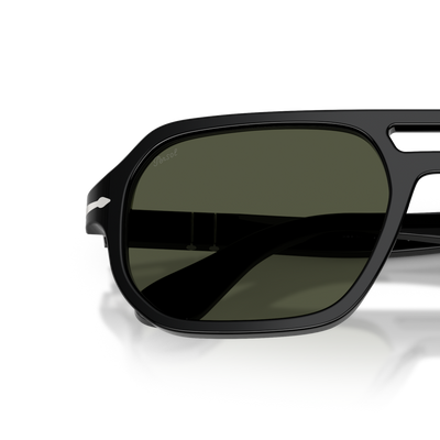 Persol PO3393S - Guido with Black Frame and Green Lenses – Variant Image