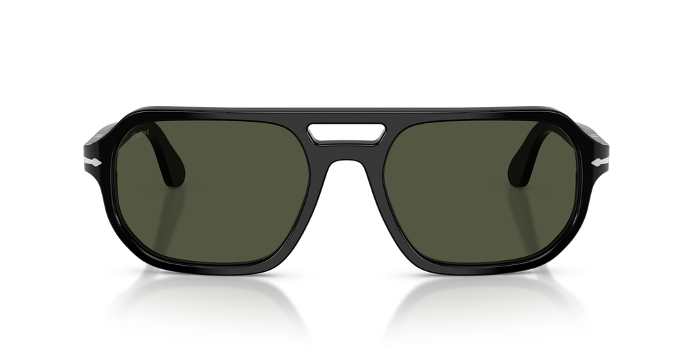 Persol PO3393S - Guido avec Monture Noir et Verres Vert - Image 2