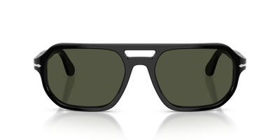 Persol PO3393S - Guido with Black Frame and Green Lenses - Image 2
