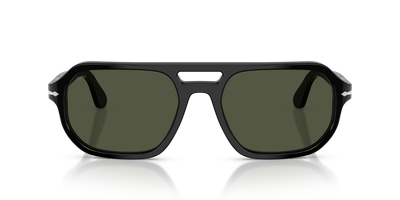Persol PO3393S - Guido with Black Frame and Green Lenses - Image 2