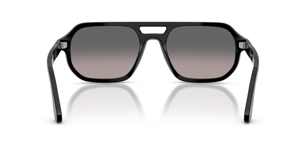 Persol PO3393S - Guido con Montatura Nero e Lenti Grigio - Immagine 5