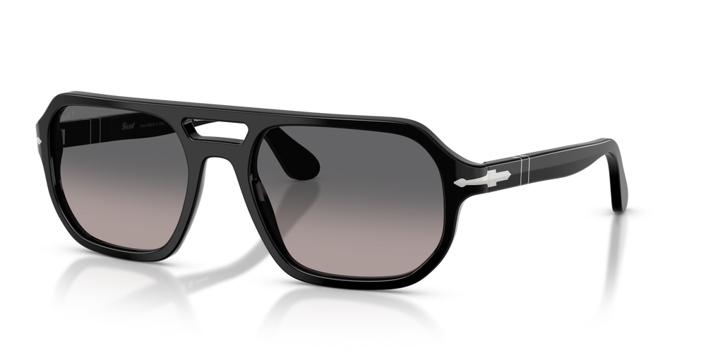 Persol PO3393S - Guido with Black Frame and Grey Lenses - Image 1