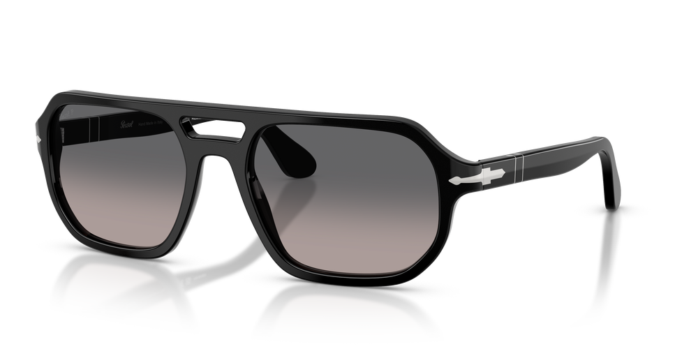 Persol PO3393S - Guido con Montatura Nero e Lenti Grigio - Immagine 1