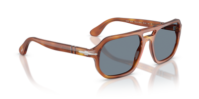 Persol PO3393S - Guido with Terra Di Siena Frame and Blue Lenses - Image 3