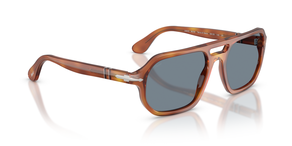 Persol PO3393S - Guido with Terra Di Siena Frame and Blue Lenses - Image 3