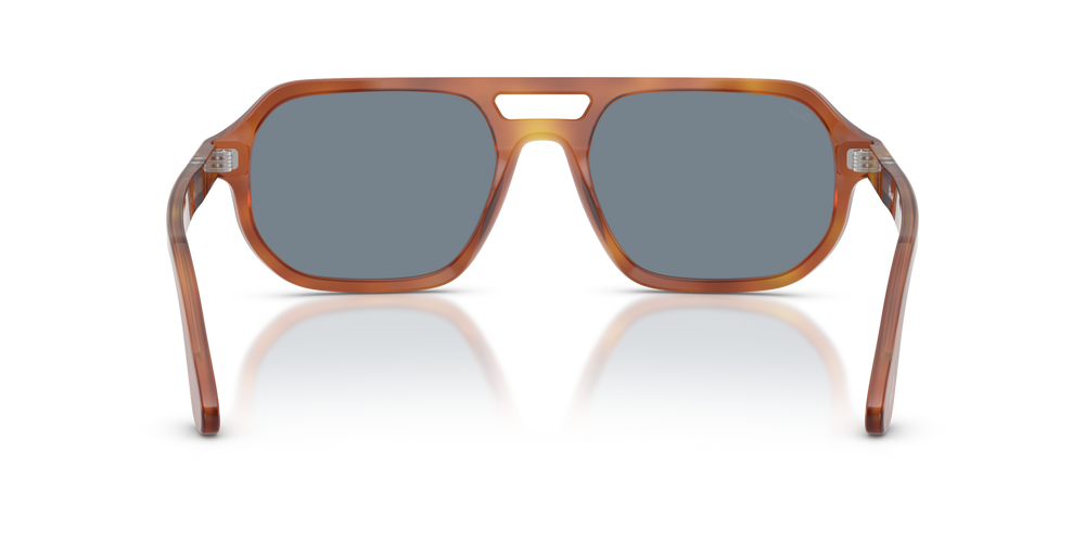 Persol PO3393S - Guido with Terra Di Siena Frame and Blue Lenses - Image 5