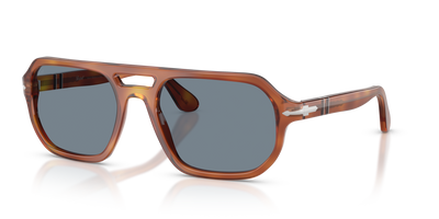 Persol PO3393S - Guido with Terra Di Siena Frame and Blue Lenses - Image 1