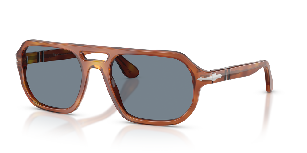 Persol PO3393S - Guido con Montatura Terra di Siena e Lenti Blu - Immagine 1