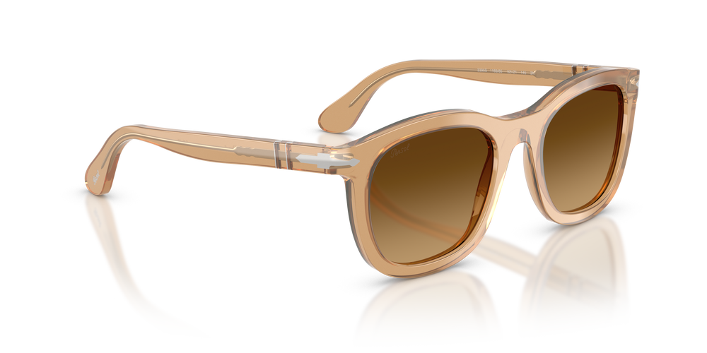 Persol PO3395S con Montatura Beige opalino e Lenti Marrone - Immagine 3