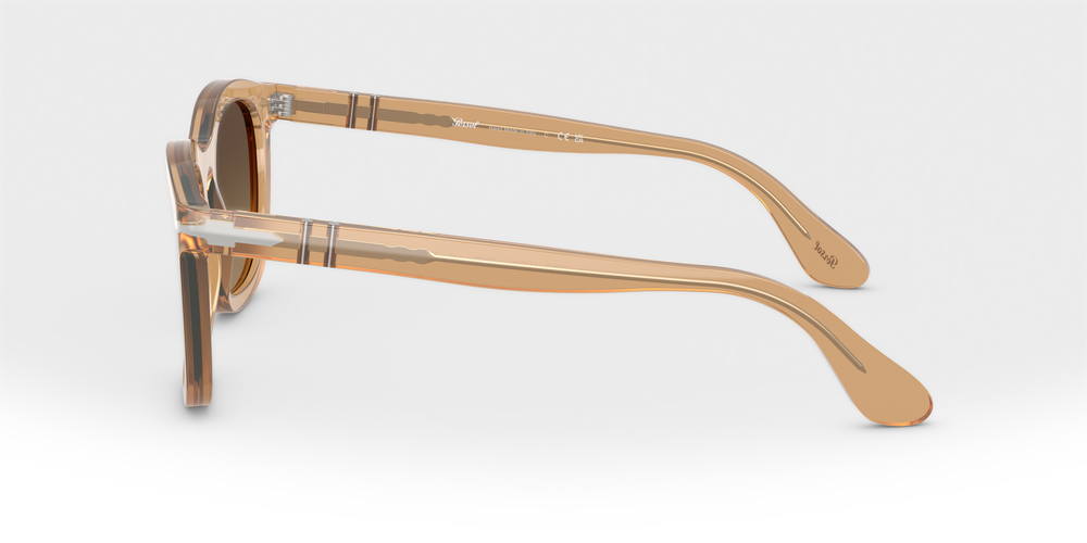 Persol PO3395S con Montatura Beige opalino e Lenti Marrone - Immagine 4