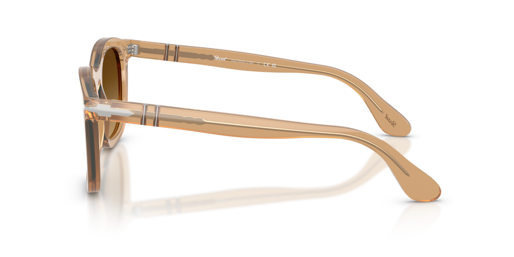 Persol PO3395S con Montatura Beige opalino e Lenti Marrone - Immagine 4