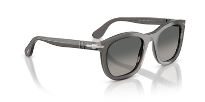 Persol PO3395S with Transparent Grey Frame and Grey Lenses - Image 3