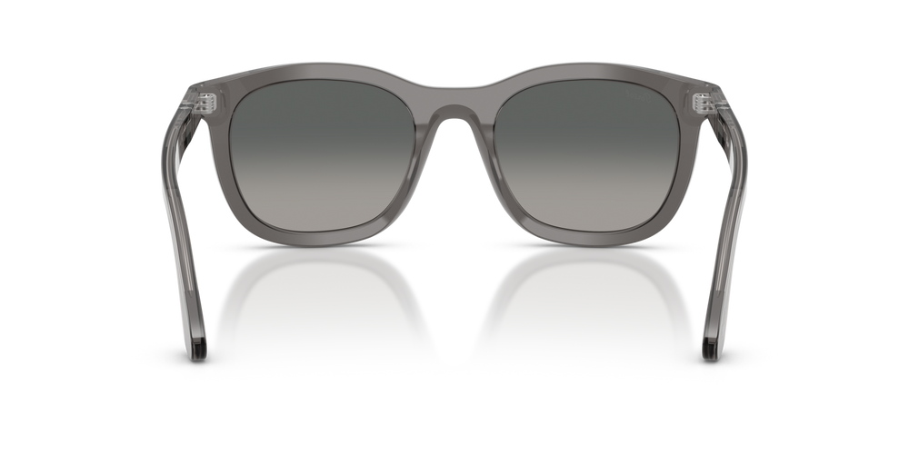 Persol PO3395S with Transparent Grey Frame and Grey Lenses - Image 5