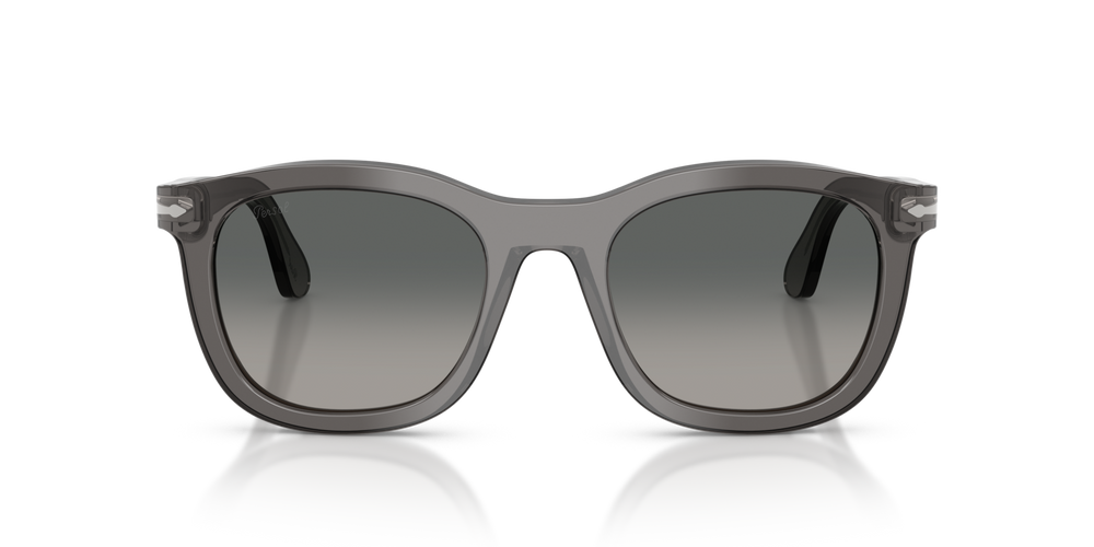 Persol PO3395S with Transparent Grey Frame and Grey Lenses - Image 2