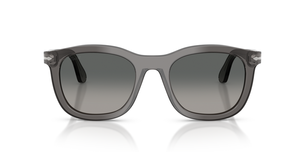 Persol PO3395S with Transparent Grey Frame and Grey Lenses - Image 2