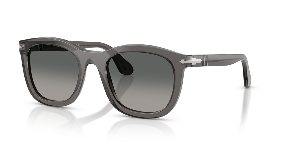 Persol PO3395S with Transparent Grey Frame and Grey Lenses - Image 1