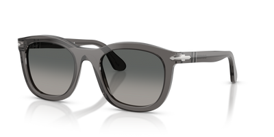 Persol PO3395S with Transparent Grey Frame and Grey Lenses - Image 1