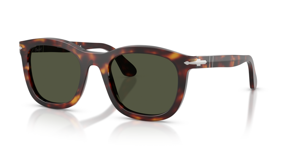 Persol PO3395S with Havana Frame and Green Lenses - Image 1