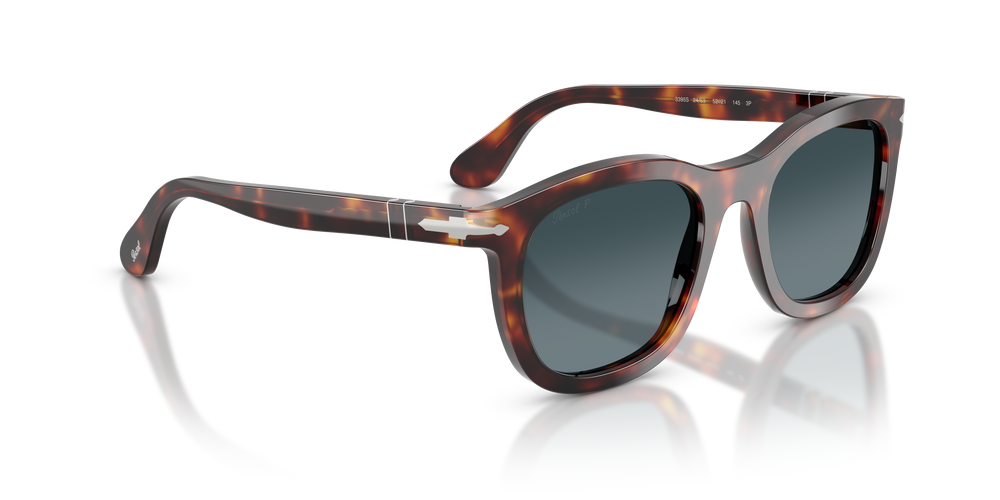 Persol PO3395S with Havana Frame and Blue Lenses - Image 3