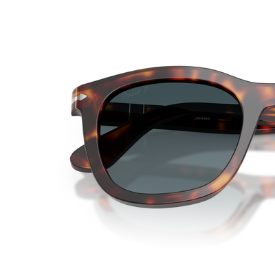 Persol PO3395S with Havana Frame and Blue Lenses – Variant Image