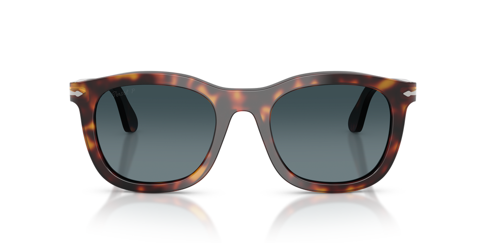 Persol PO3395S with Havana Frame and Blue Lenses - Image 2