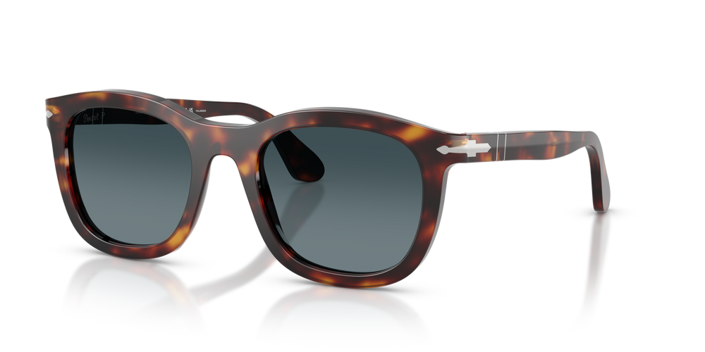 Persol PO3395S with Havana Frame and Blue Lenses - Image 1
