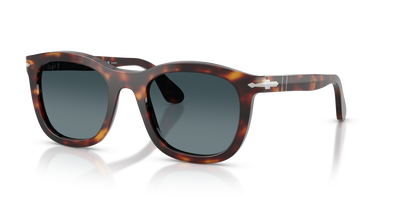Persol PO3395S with Havana Frame and Blue Lenses - Image 1