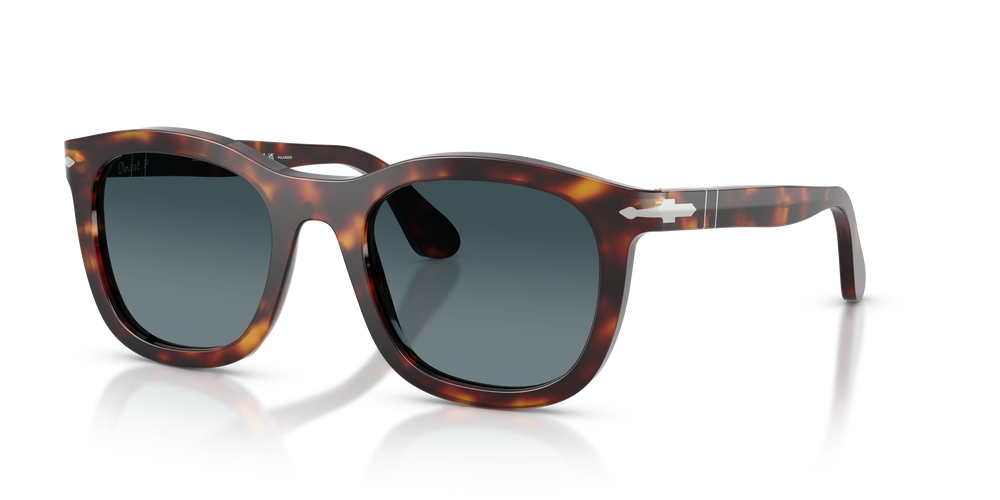 Persol PO3395S with Havana Frame and Blue Lenses - Image 1