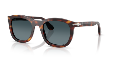 Persol PO3395S with Havana Frame and Blue Lenses - Image 1