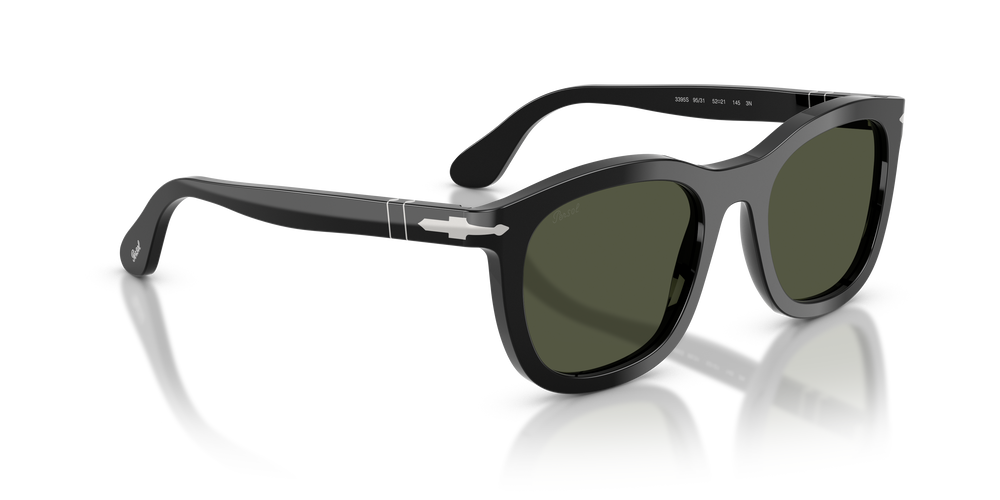 Persol PO3395S con Montatura Nero e Lenti Verde - Immagine 3