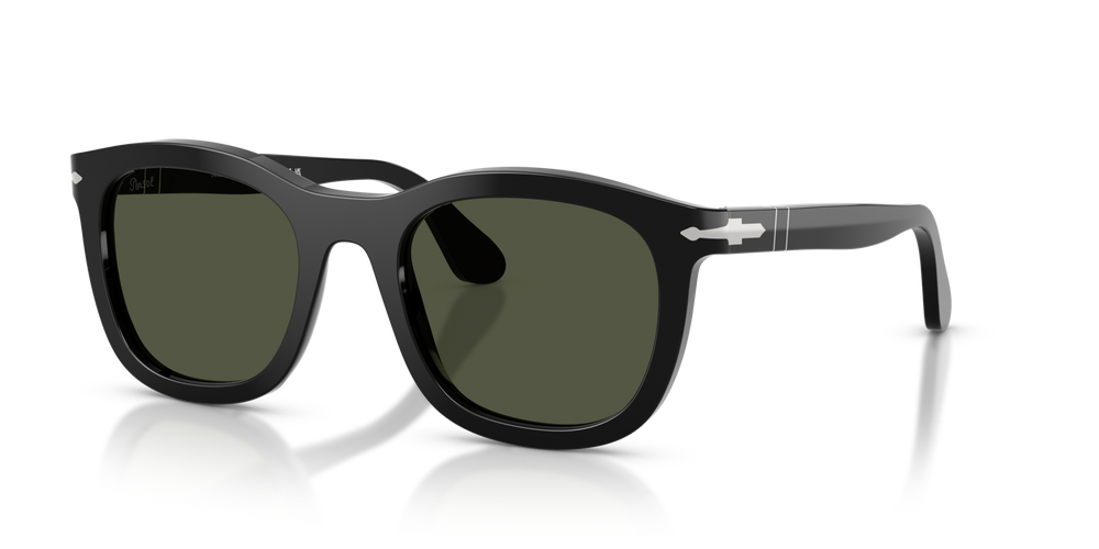 Persol PO3395S with Black Frame and Green Lenses - Image 1