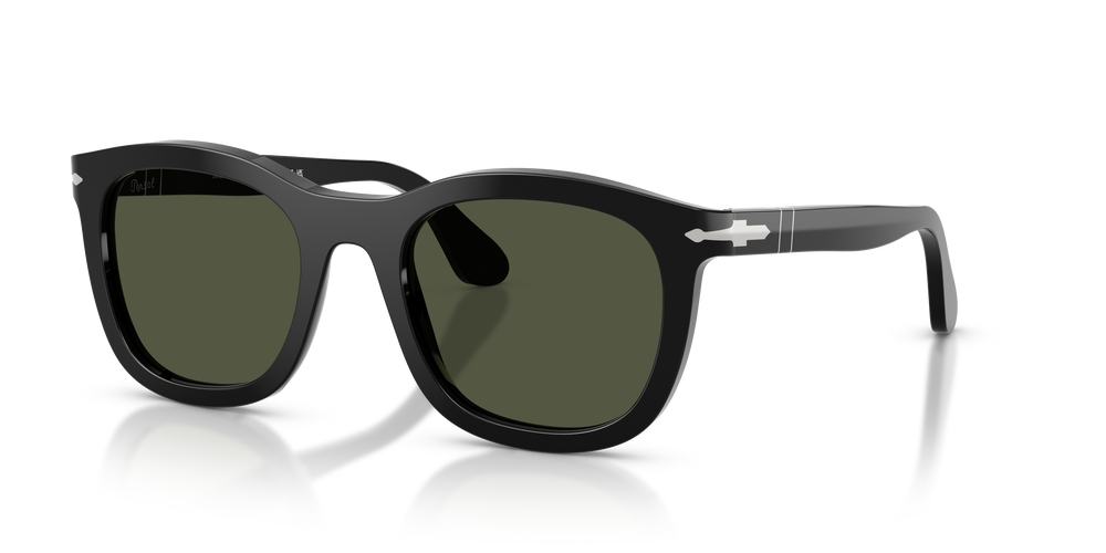 Persol PO3395S con Montatura Nero e Lenti Verde - Immagine 1