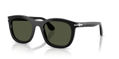 Persol PO3395S con Montatura Nero e Lenti Verde - Immagine 1