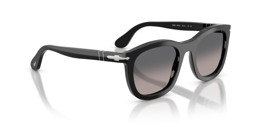 Persol PO3395S con Montatura Nero e Lenti Grigio - Immagine 3