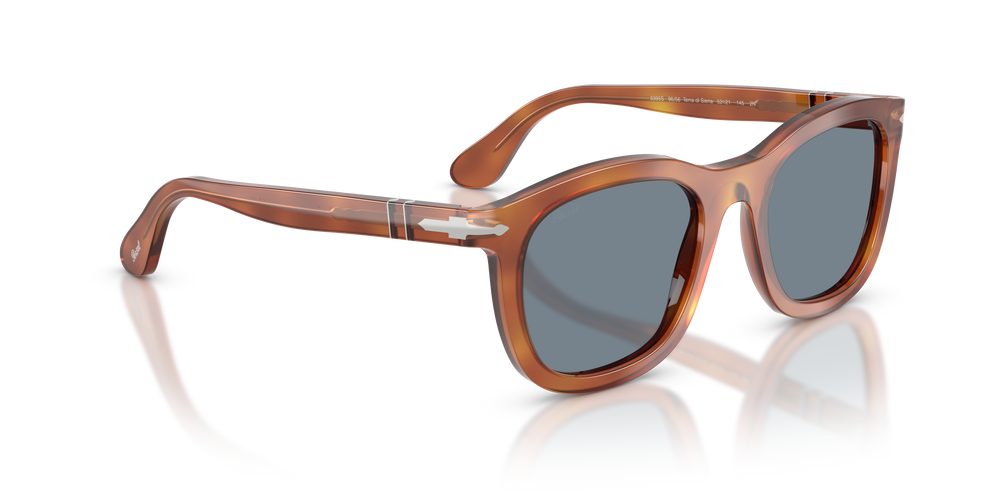 Persol PO3395S con Montatura Terra di Siena e Lenti Blu - Immagine 3