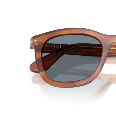 Persol PO3395S with Terra Di Siena Frame and Blue Lenses – Variant Image