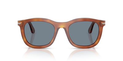 Persol PO3395S avec Monture Terre de Sienne et Verres Bleu - Image 2