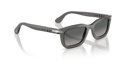 Persol PO3396S with Transparent Grey Frame and Grey Lenses - Image 3