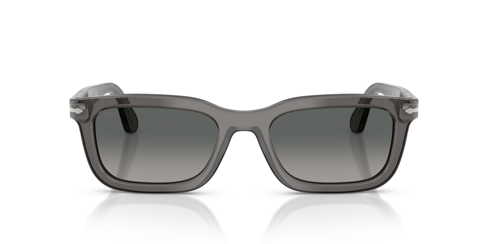 Persol PO3396S with Transparent Grey Frame and Grey Lenses - Image 2