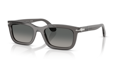 Persol PO3396S with Transparent Grey Frame and Grey Lenses - Image 1