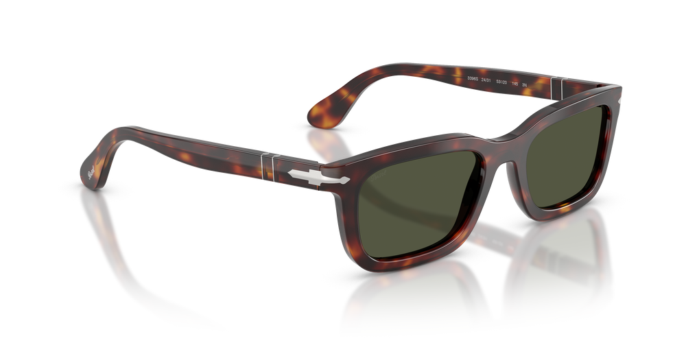 Persol PO3396S mit Havana Gestell und Grün Gläsern - Bild 3