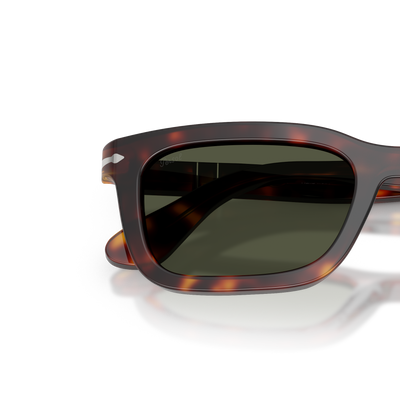 Persol PO3396S mit Havana Gestell und Grün Gläsern – Variantenbild