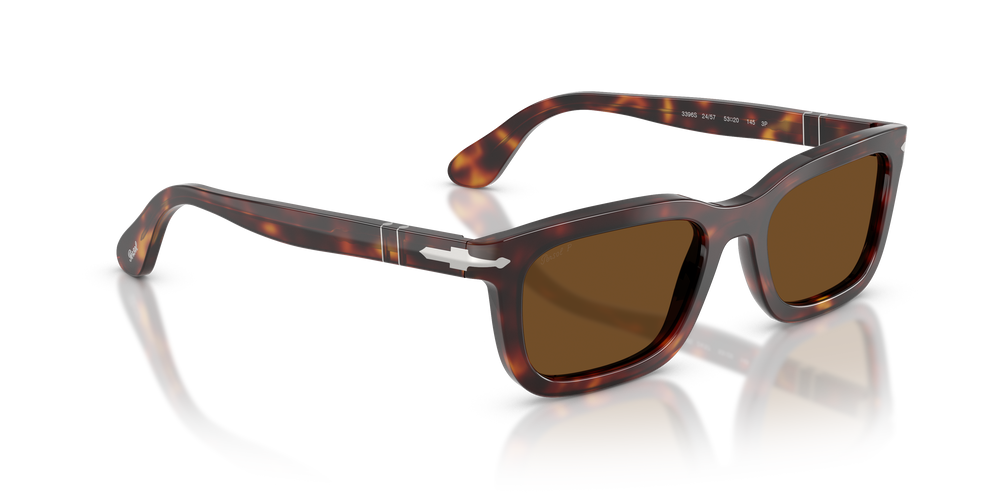 Persol PO3396S mit Havana Gestell und Braun Gläsern - Bild 3