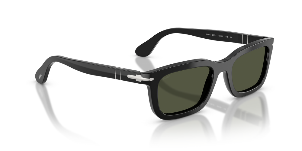 Persol PO3396S with Black Frame and Green Lenses - Image 3