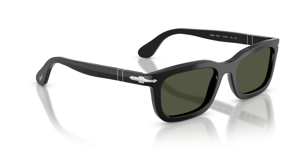Persol PO3396S with Black Frame and Green Lenses - Image 3